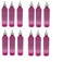 Natural Farms 8 oz Pink Cosmo Plastic Bottles -12 Pack Empty Bottle Refillable - BPA Free - Essential Oils - Aromatherapy   White Twist Top Caps - Made in the USA