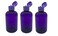 Natural Farms 4 oz Purple Boston BPA FREE Bottles - 3 Pack Empty Refillable Containers - Essential Oils Cleaning Products - Aromatherapy   Purple Snap Cap - Made in the USA