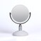 Zahari Home Galvin Magnifying Makeup Mirror Double Sided with Stand, Desk Mirror Vanity Mirror Cosmetic Mirror Desk Mirror 1X/3X Magnification 360 Degree Swirl, 5.60 inch Mirror, White