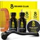 The Beard Club Enhanced Beard Growth Kit - Derma Roller, Beard Growth Oil (2PK), Sandalwood Beard Balm, Comb - Gift Set