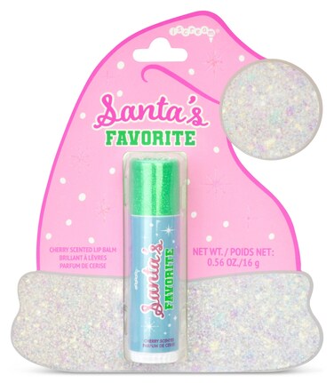 iscream Santa's Favorite Cherry Scented Holiday Lip Balm