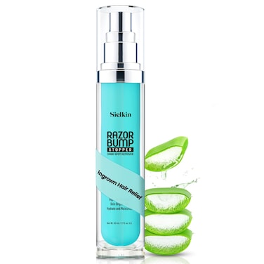 Shave Razor Bump Ingrown Hair Aftershave: Treatment Lotion for Sensitive Zone - Men &amp; Women Skin Care Upgraded Formula 1.3 Fl Oz