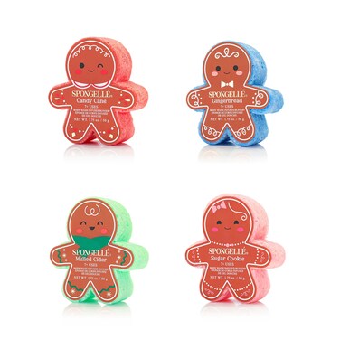 Spongelle Holiday Gingerbread Assorted Pack
