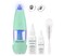 BeautyBio GLOfacial Hydro-Infusion Deep Pore Cleansing + Blue LED Clarifying Set: Tool + Concentrate: Mint Green