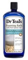 Dr Teal's Epsom Salt Detoxify and Energize Your Skin with Ginger and Clay Foaming Bath - 34 Oz - Moisturize Your Skin, Relieve Stress and Sore Muscles, Long Lasting Bubbles