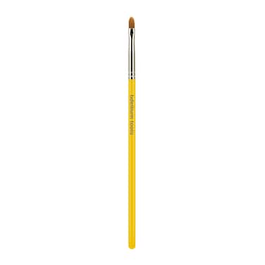 Bdellium Tools Professional Makeup Brush - Studio Series 711 Pointed Tip Liner - With Soft Synthetic Fibers, For Lining the Eyes (Yellow, 1pc)