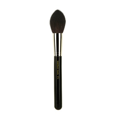 Bdellium Tools Professional Makeup Brush - Maestro Series 974 Tapered Powder - With Mix of Soft Synthetic &amp; Natural Fibers, For Sculpt &amp; Shape (Black, 1pc)