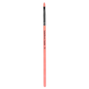 Bdellium Tools Professional Makeup Brush - Pink Bambu Series 711 Pointed Tip Liner - With Soft Synthetic Fibers, For Eye Lining (Pink, 1pc)