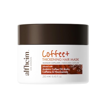 Coffee+ Thickening Hair Mask   Biotin &amp; Caffeine for Fine &amp; Thinning Hair   Deep Conditioning &amp; Strengthening Treatment   Moisturizes, Repairs &amp; Adds Volume   Sulfate-Free &amp; Color-Safe 8.45 oz