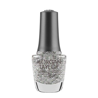 Morgan Taylor Professional Nail Lacquer Glitters, Glitter Nail Polish, Long Lasting Nail Polish, 0.5 oz.