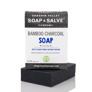 Chagrin Valley Soap &amp; Salve Organic Natural Soap Bar - Bamboo Charcoal (1)