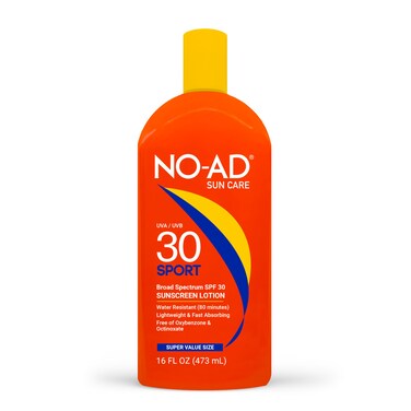 NO-AD   SPF 30 SPORT Sunscreen   16 fl. oz Bottle