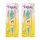 Dorco Tinkle Eyebrow Razor   6 Count (2 Packs of 3 Razors)   Dermaplane Razors for Precise Eyebrow Trimming &amp; Facial Hair Removal   Safe, Easy-to-Use Dermaplaning Tool