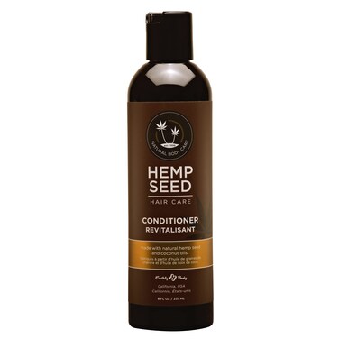 Hemp Hair Conditioner - 8 oz - With Hemp Seed Oil, Coconut Oil &amp; Vitamin E - Keeps Hair Soft &amp; Smooth - Vegan, Cruelty-Free
