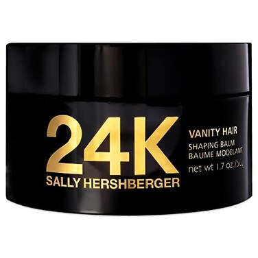 SALLY HERSHBERGER 24K Vanity Hair Shaping Balm - Smoothing, Buildup-Free Texturizing Balm For Sleek Shine - Infused With Soy Protein For A Soft and Flexible Hold - Paraben and Sulfate Free - 1.7 oz