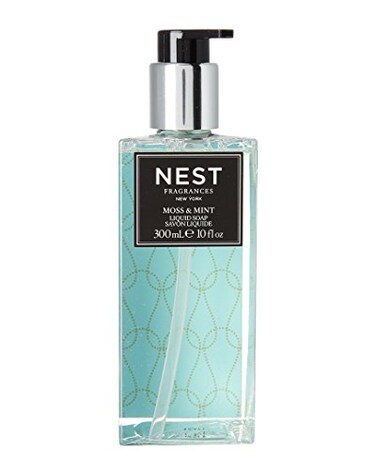 NEST Fragrances Scented Liquid Hand Soap- Moss &amp; Mint , 10 fl oz