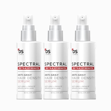 DS Laboratories Spectral.DNC-S Hair Growth &amp; Anti-Gray Serum with 5% Nanoxidil, Zinc, Niacinamide, Rosemary, Biotin - Hair Serum for Thickening