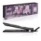Brilliance New York - 1 Inch Diamond Titanium Flat Iron - 2 in 1 Hair Straightener and Curler - Anti-Static, Frizz-Free Ionic Plates - Auto Shut-Off Dual Voltage Flat Iron w/LCD Display