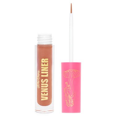 Lime Crime Venus Pigmented Liquid Eyeliner with Precision Brush, Marigold (Pumpkin Orange) - Ultra Matte Water-Based Formula is Long-Lasting, Smudge-Proof &amp; Quickly Dries - Vegan &amp; Cruelty-Free
