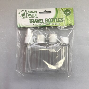 2.4 OZ Air Travel Bottles 4PCS