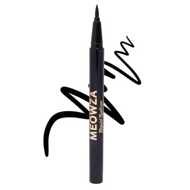 Winky Lux Meowza Liquid Eyeliner - Long-Lasting Black Eyeliner, Eyeliner Liquid Liner Black, 0.6 ml