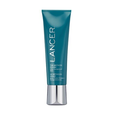 Lancer Skincare The Method: Polish Facial Exfoliator, Daily Exfoliating Face Wash with Natural Minerals, Oily Congested Skin, 4.2 Fluid Ounces