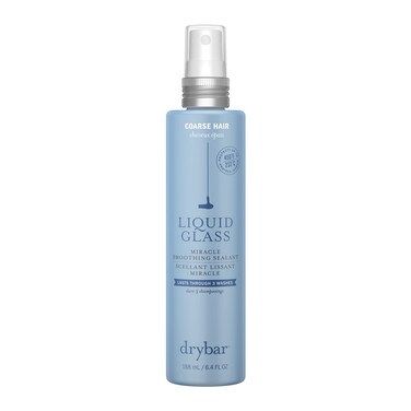 Drybar Liquid Glass Moisture-Rich Miracle Smoothing Sealant   Heat Protectant for Hair, Lasts Through 3 Washes for Long-Lasting Frizz Resistance and High-Shine Finish