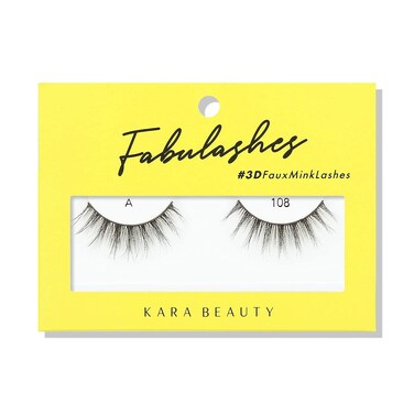 KARA BEAUTY FABULASHES 3D Faux Mink False Eyelashes - Style A108