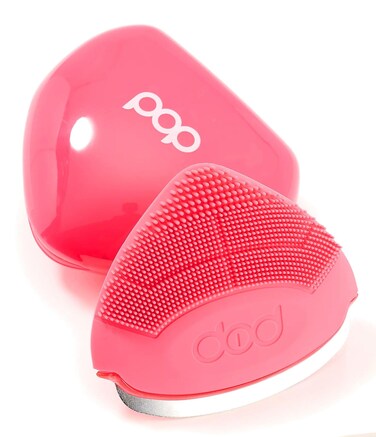 Pop Sonic Strawberry 3 in 1 Skin Exfoliating Cleanser Clean Massage Exfoliate - Pink