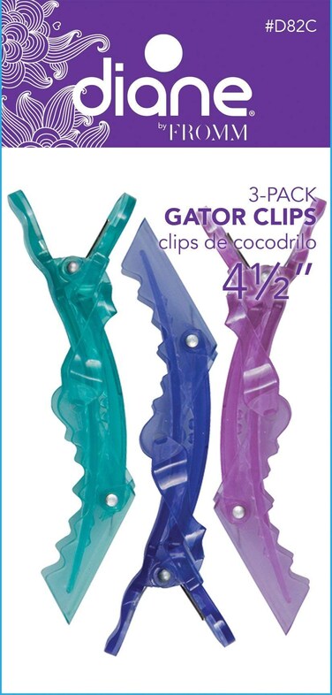 Diane gator clips, 4-1/2", 3 pack, D82C
