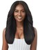Outre Big Beautiful Human Hair Blend U Part Cap Leave Out Wig DOMINICAN BLOWOUT 22" (JBLK)