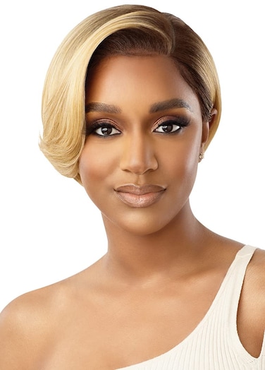 Outre Perfect Hairline 13x4 HD Lace Front Wig LUXY (3DRB Coffee Cream)