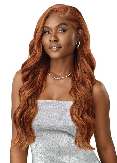 Outre Lace Front Wig - Melted Hairline - Swirlista - Swirl 102 (JET BLACK 1)