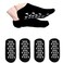 2 Pairs Men Gel Socks Moisturizing Sock for Man Hard Rough Peeling Skin Soft Spa Repairing and Softening Calluses Dry Cracked Feet Skins Heels