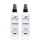 Detangler 8 oz (2-Pack Gift Set) - Fragrance Free Hypoallergenic Parabens Free - Hair Detangler Leave-in Conditioner for Sensitive Skin - Styling Heat Protectant - Vegan Cruelty/Gluten Free