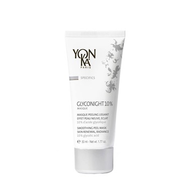 Yon-Ka Glyconight 10% Peel Masque (50ml/1.77 oz) Anti-Aging Face Mask, Skin Renewal for Wrinkles and Pore Reduction with Glycolic Acid