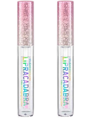 Kleancolor LIPRACADABRA-COLOR CHANGING LIP GLOSS 2 pieces