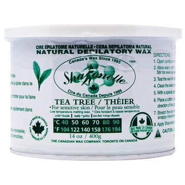 Natural Tea Tree Soft Wax For Sensitive Skin in 14 oz. (1)