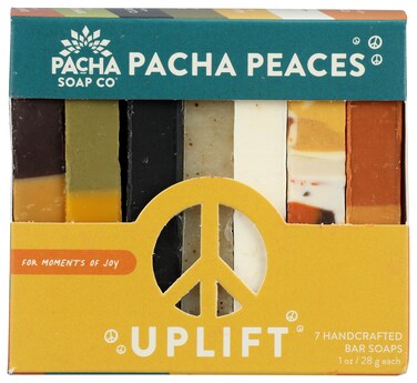 Pacha Soap Co, Pacha Peaces Variety Pack, 7 Ounce