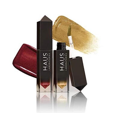 HAUS LABORATORIES By Lady Gaga: GLAM ATTACK LIQUID EYESHADOW SET   (Up to $120 Value) Pigmented Liquid Eyeshadow in Shimmer and Metallic Sets, Long Lasting &amp; Blendable Eye Makeup, Vegan &amp; Cruelty-Free