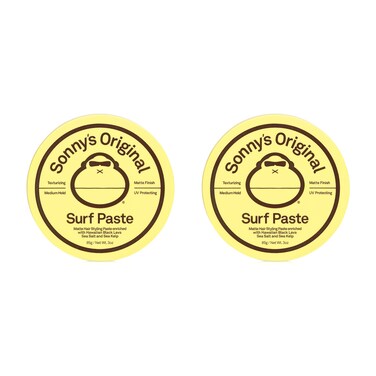 Sun Bum Sun Bum Texturizing Surf Paste Vegan and Cruelty Free Sea Salt Matte Styling Pomade for Men and Women 2 Pack