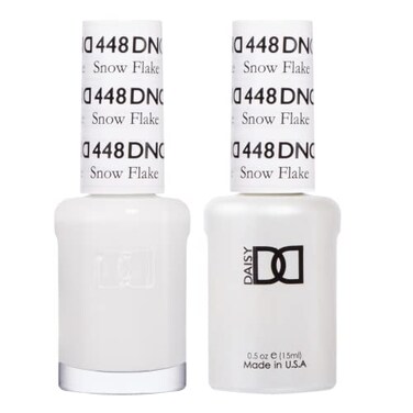 DND Gel Polish Set, White Collection, UV/LED GelPolish and Air Dry Nail Lacquer, Matching Chip-Free Polish Duo, 0.5 Fl Oz Each