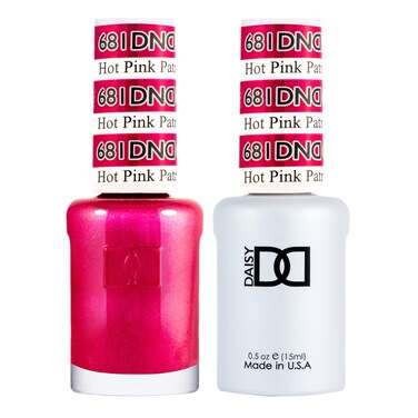 DND Gel Polish Set, Pink Collection, UV/LED GelPolish and Air Dry Nail Lacquer, Matching Chip-Free Polish Duo, 0.5 Fl Oz Each