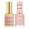 DND Gel Polish Set, Beige Nude Collection, UV/LED GelPolish and Air Dry Nail Lacquer, Matching Chip-Free Polish Duo, 0.5 Fl Oz Each