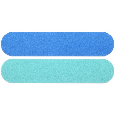 10PCS Jumbo Size PANA Professional Double Sided Nail Files - Black, 80/80 Grit - Emery Board Nail Buffering File Manicure Pedicure Nail Polisher Washable