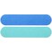 10PCS Jumbo Size PANA Professional Double Sided Nail Files - Black, 80/80 Grit - Emery Board Nail Buffering File Manicure Pedicure Nail Polisher Washable
