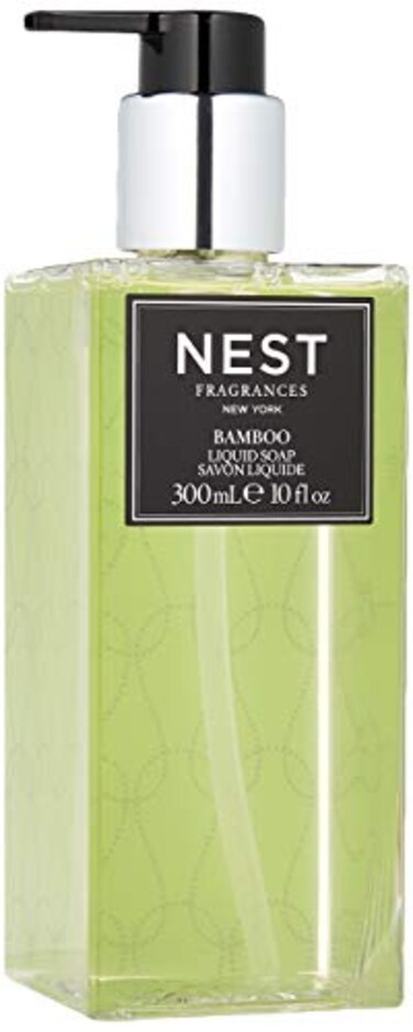 NEST Fragrances Scented Liquid Hand Soap- Bamboo , 10 fl oz