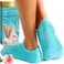 Moisturizing Socks - Foot Care Gel Silicone Aloe Spa Socks (Up to Size 8.5) Infused with Vitamin E &amp; JoJoba Oil - Self Care Gifts for Women