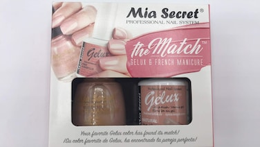 Mia Secret THE MATCH Gelux UV GEL &amp; French Manicure Nail polish 3 min Dry - (Natural)