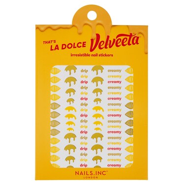 Nails.INC x Velveeta That&rsquo;s La Dolce Velveeta Irresistible Nail Stickers